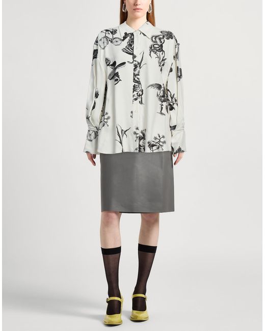 Maison Rabih Kayrouz Gray Hemd