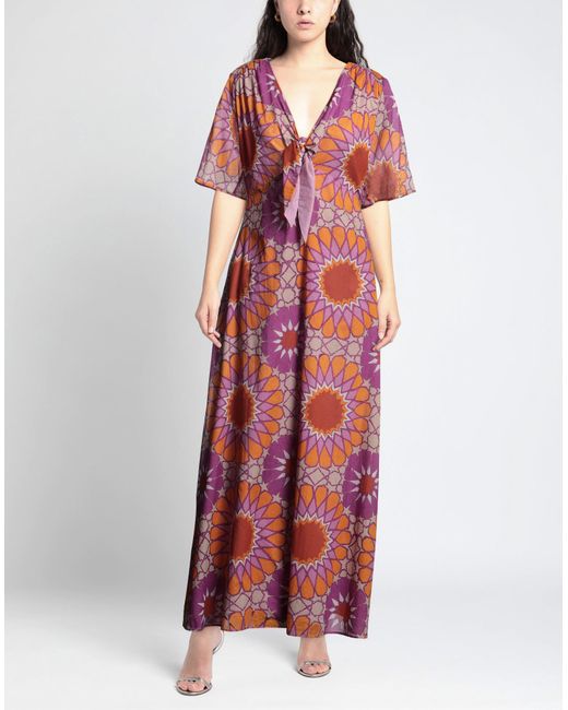 Niu Red Maxi-Kleid