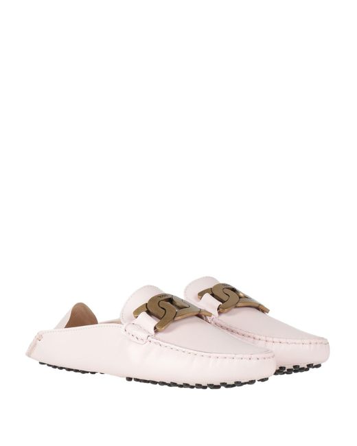 Tod's Pink Mules & Clogs