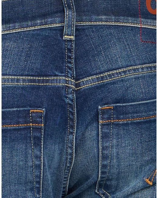 Dondup Blue Jeans Cotton, Elastane for men