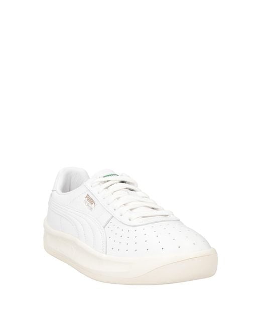 PUMA White Sneakers Leather for men