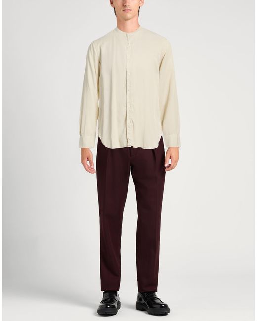 Officine Generale White Shirt Lyocell for men