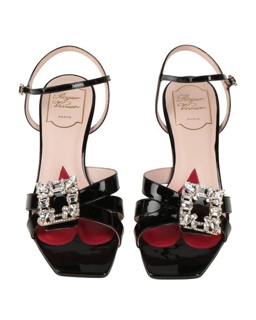 Roger Vivier Black Sandals