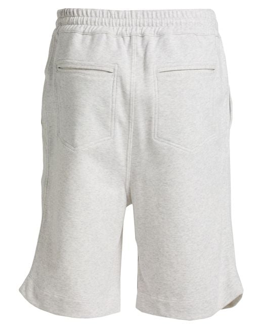 Brunello Cucinelli Gray Light Shorts & Bermuda Shorts Cotton, Polyamide for men