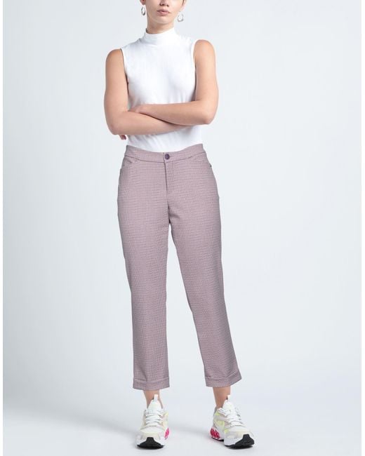 Xandres Purple Trouser