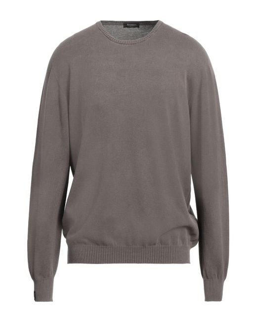 AROVESCIO Gray Jumper for men