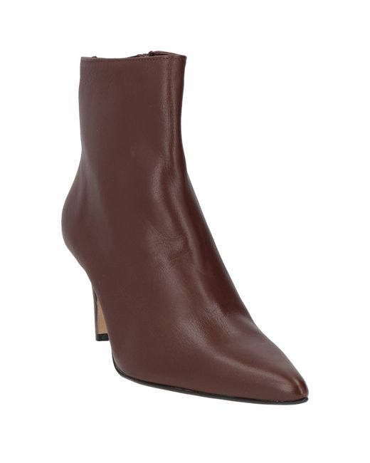 Divine Follie Brown Ankle Boots