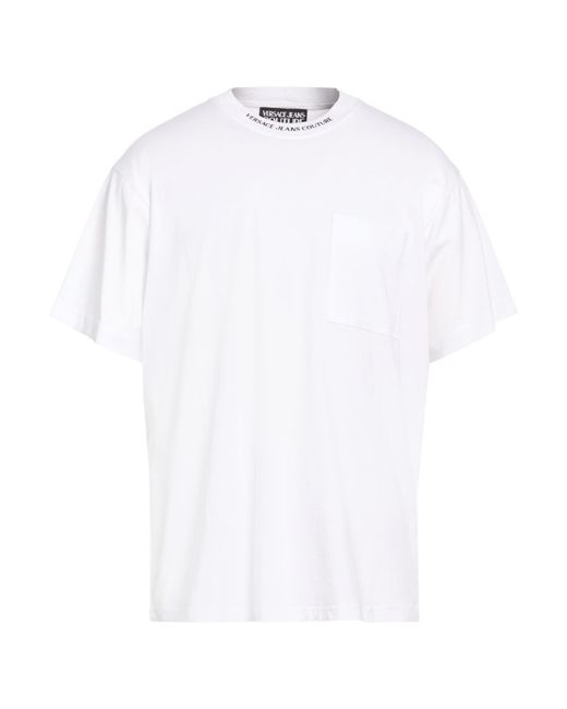 Versace Jeans Couture White T-Shirt Cotton for men