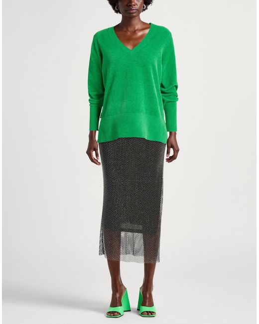 Pullover Rrd de color Green