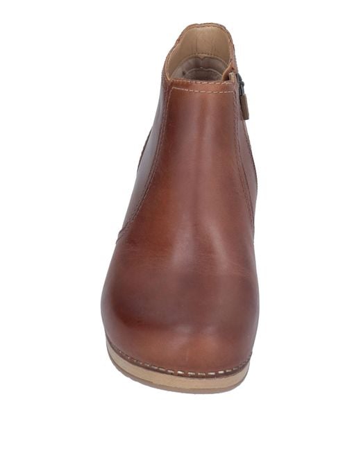 Dansko Brown Ankle Boots