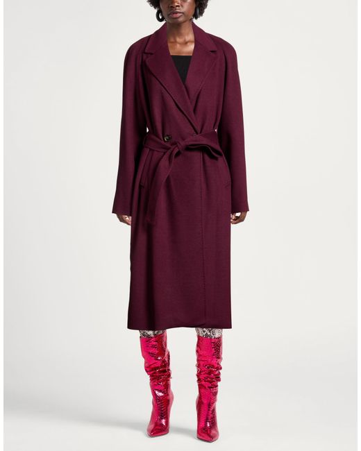 Roberto Cavalli Purple Coat