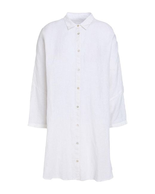 120% Lino White Shirt Linen