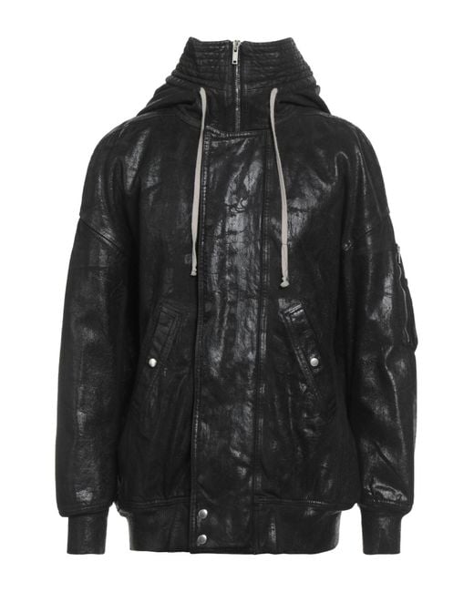 Rick Owens Black Denim Outerwear for men