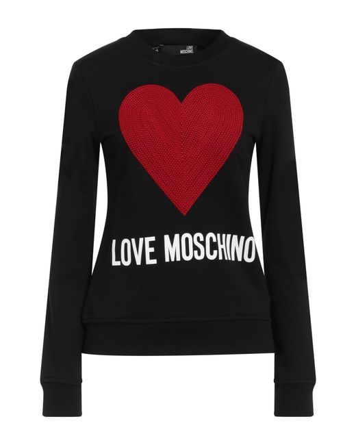 Love Moschino Black Sweatshirt