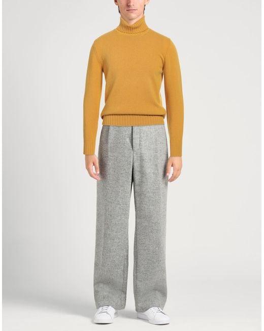 Doppiaa Rollkragenpullover in Yellow für Herren