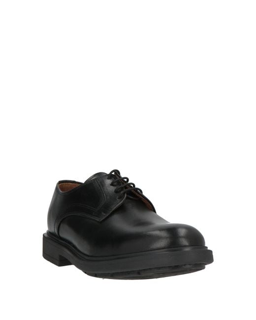 Liu Jo Black Lace-Up Shoes Leather for men