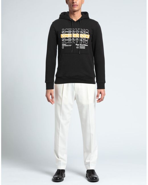Ermanno Scervino Black Sweatshirt for men