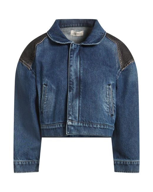 ViCOLO Blue Denim Outerwear Cotton