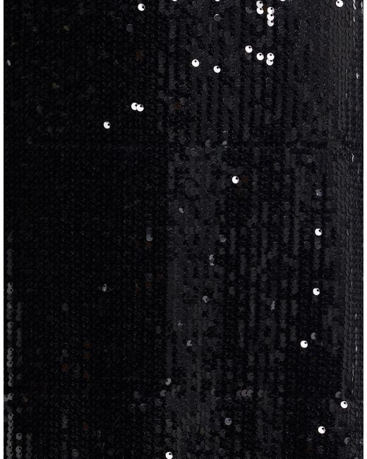 White Wise Black Maxi Dress Polyester, Elastane