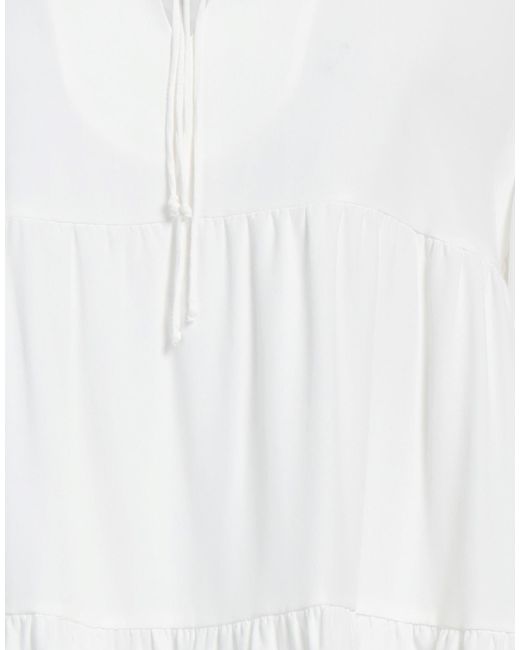Eleventy White Top Acetate, Silk