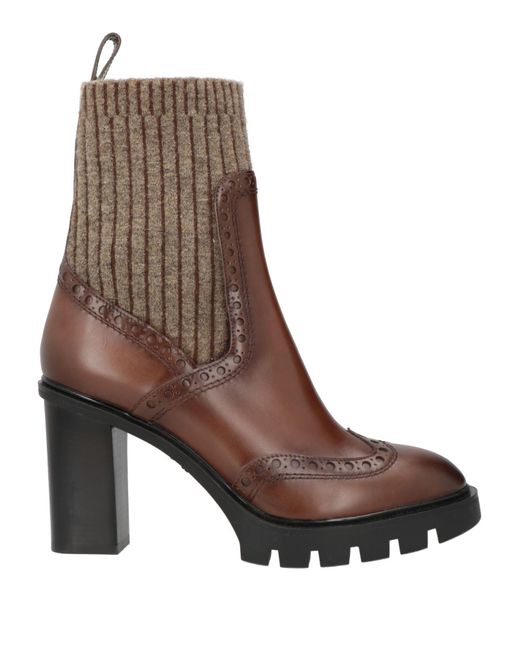 Botines de caña alta Santoni de color Brown