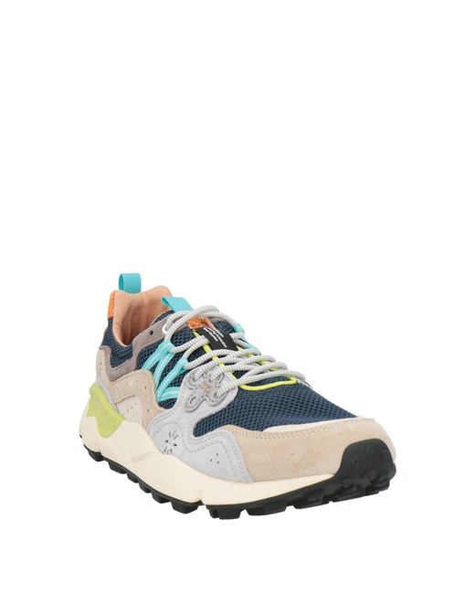 Flower Mountain White Trainers for men