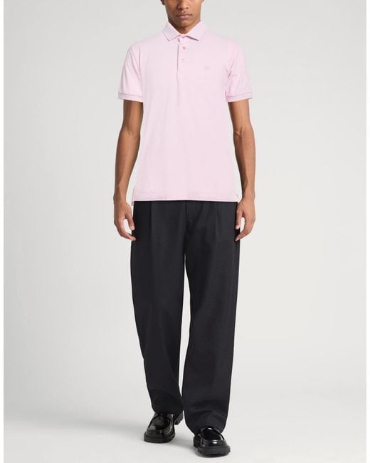 Polo Etro de hombre de color Pink