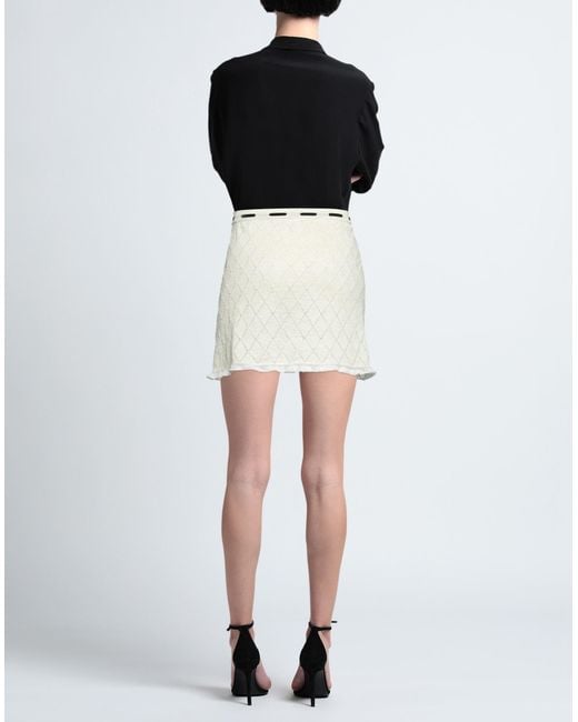Cormio White Mini Skirt