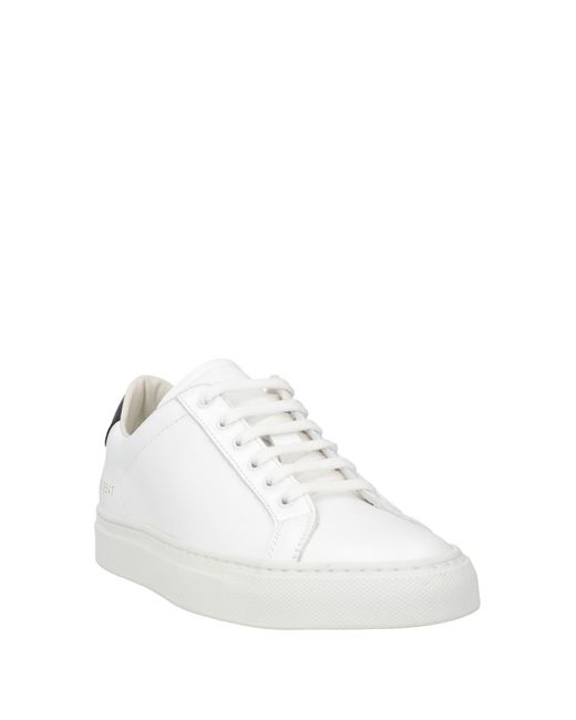 Common Projects White Sneakers Leather