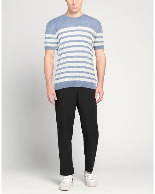 Windsor. Blue Sky Sweater Linen for men