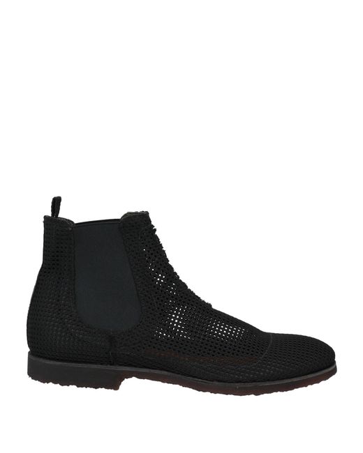 Premiata Black Ankle Boots for men