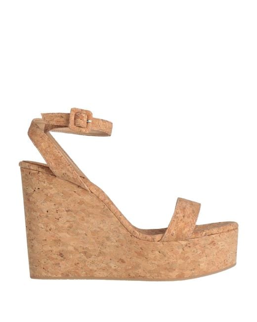 Jeffrey Campbell Natural Sandals Cork