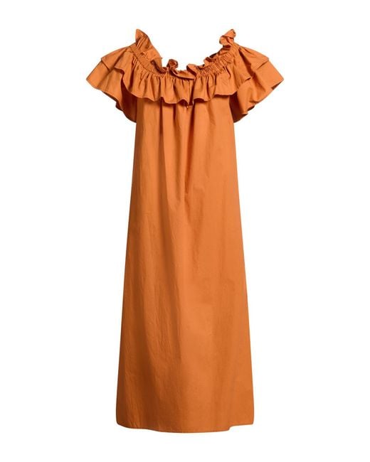 Vestito Midi di MEIMEIJ in Orange