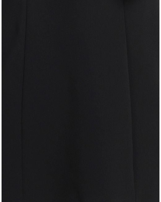 Pinko Black Mini Dress Polyester, Elastane