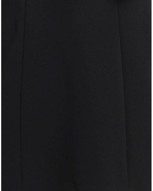 Pinko Black Mini Dress Polyester, Elastane