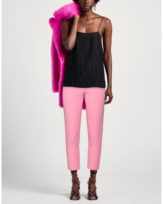 Yes Zee Pink Pants Polyester, Elastane