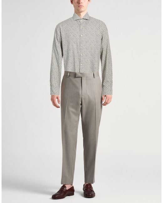 Xacus Gray Light Shirt Cotton for men