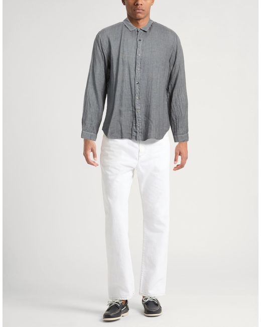 Camisa Crossley de hombre de color Gray