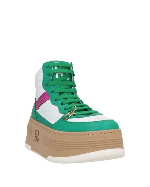 GIO+ Green Emerald Sneakers Leather
