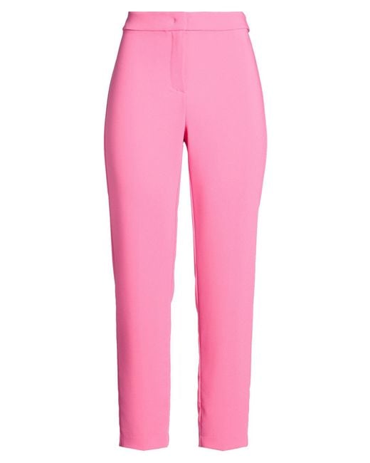 Pennyblack Pink Pants Polyester, Elastane