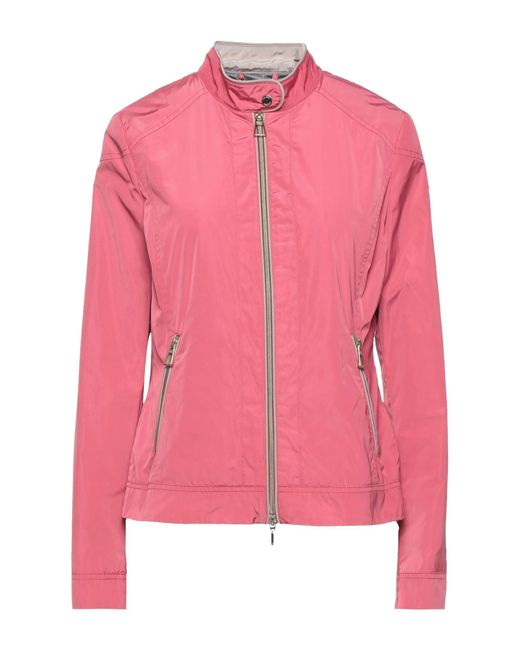 Geox Synthetic Jacket in Pink | Lyst