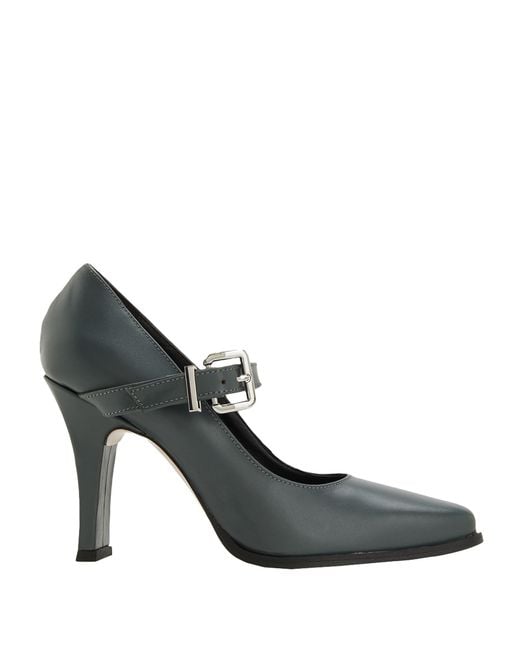 8 by YOOX Gray Pumps