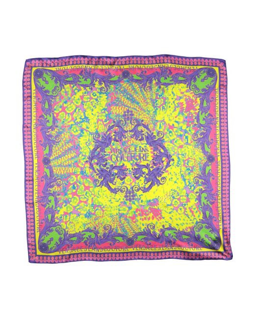Versace Jeans Couture Pink Scarf