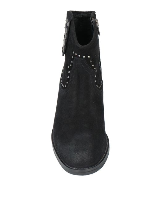 Keb Black Ankle Boots Leather