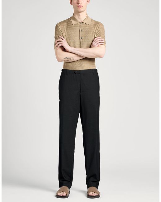Corneliani Black Trouser for men