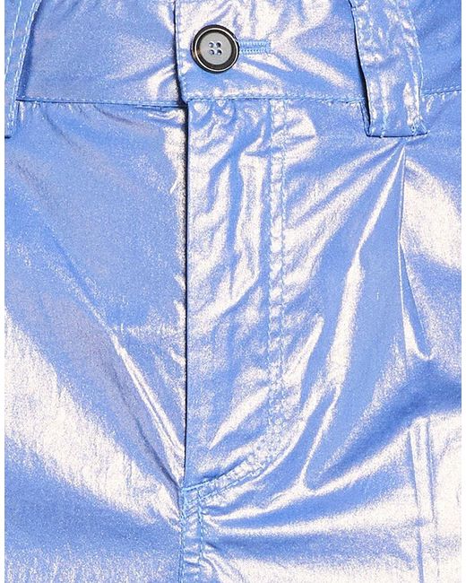 Pinko Blue Slate Pants Cotton, Elastane