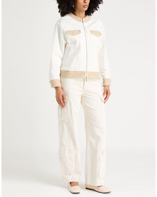 Moorer Natural Jacket Cotton