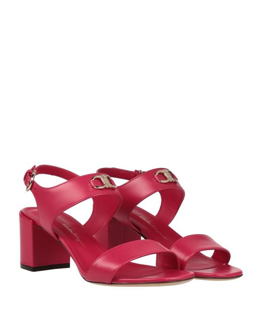 Ferragamo Pink Sandale