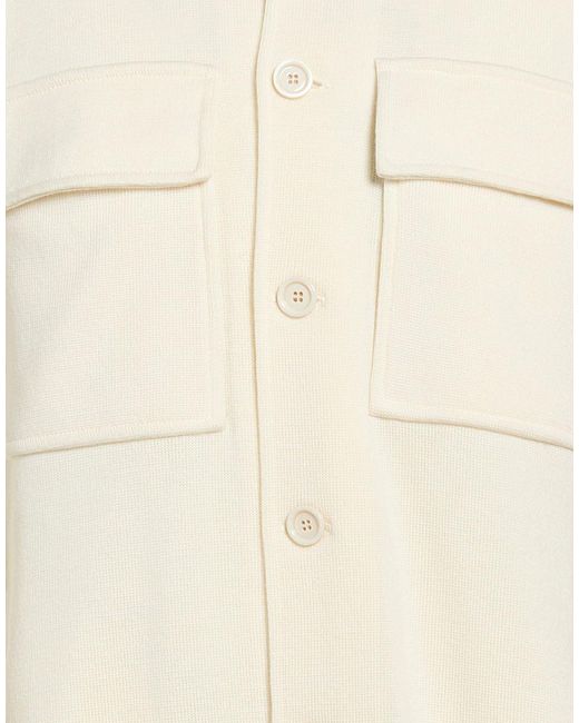 Lardini White Jacket Virgin Wool for men