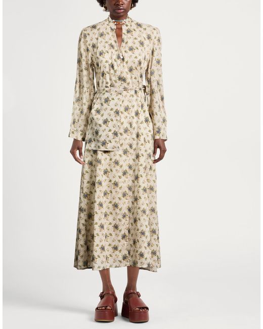 Antik Batik Natural Midi Dress